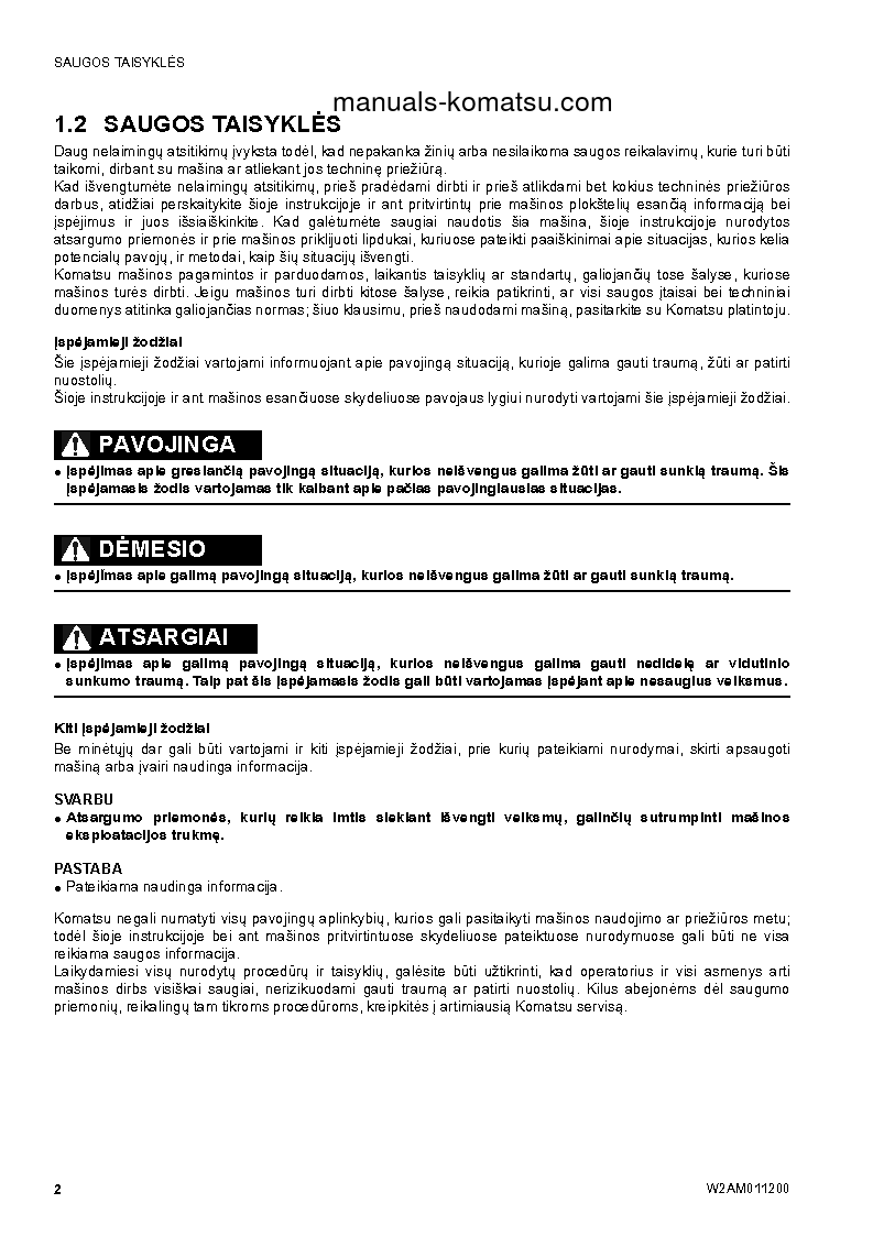 Protected: CK30-1(ITA) S/N F00211-UP Operation manual (Lithuanian)