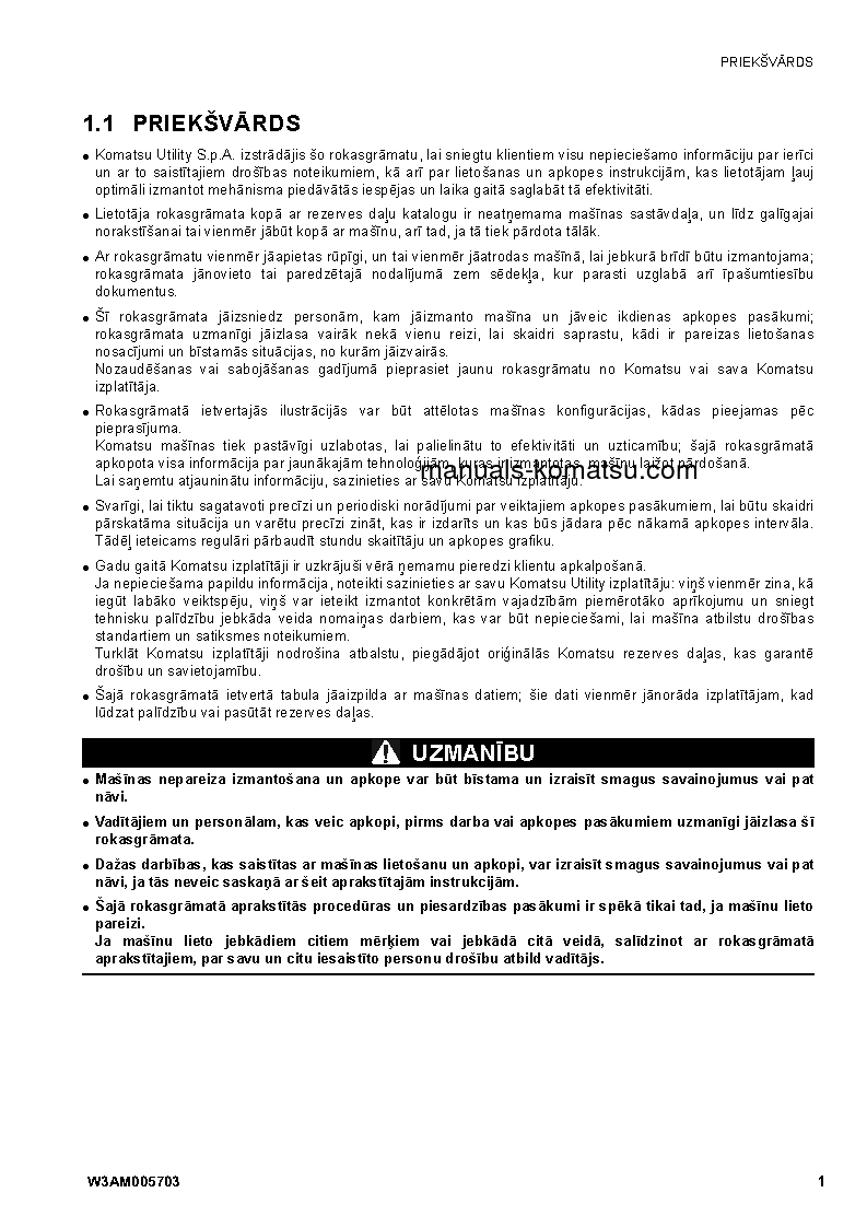 Protected: SK1026-5(ITA) S/N 37CTF50019-37CTF50072 Operation manual (Latvian)