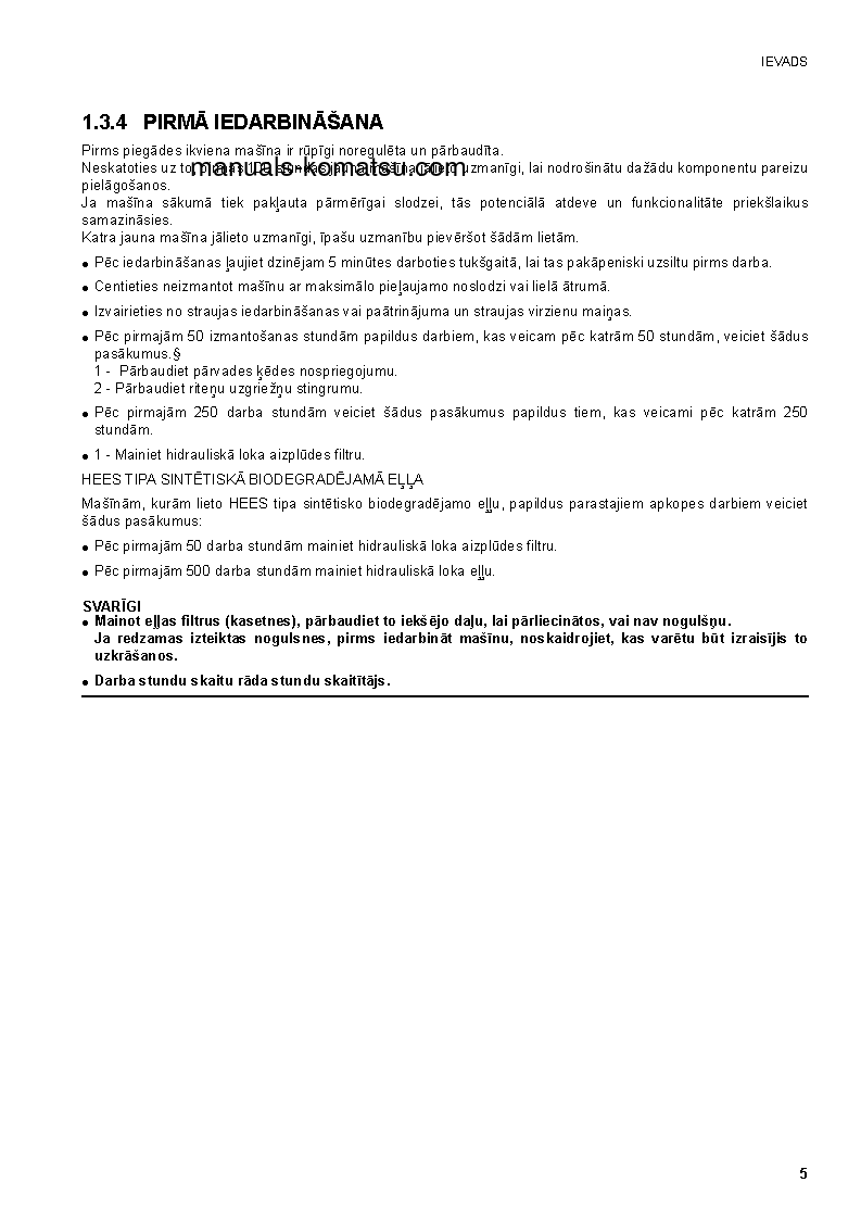 Protected: SK1026-5(ITA) S/N 37CTF50019-37CTF50072 Operation manual (Latvian)