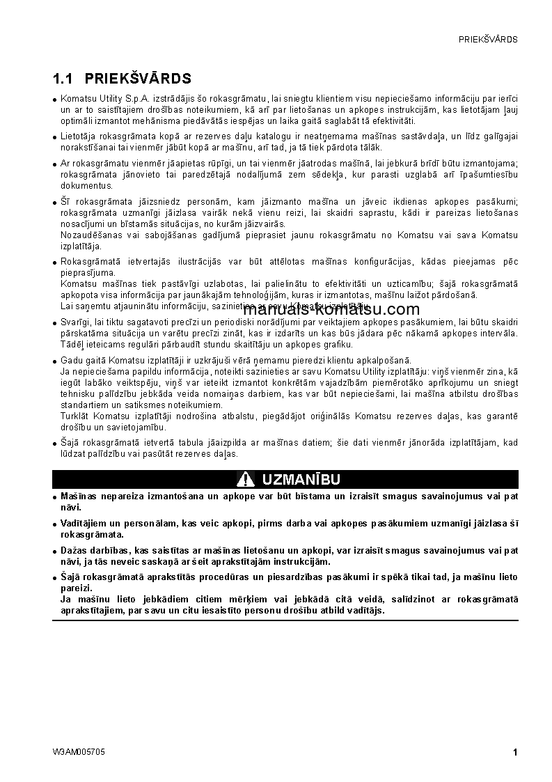 Protected: SK1026-5(ITA) S/N 37CTF50083-UP Operation manual (Latvian)