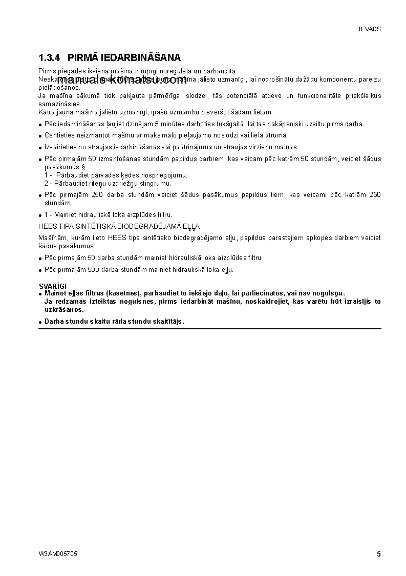 Protected: SK1026-5(ITA) S/N 37CTF50083-UP Operation manual (Latvian)