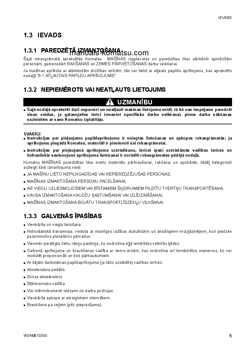 Protected: SK714-5(ITA)-/ S/N F04859-UP Operation manual (Latvian)