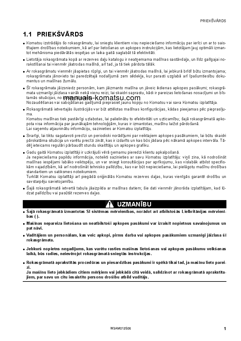 Protected: PC26MR-3(ITA) S/N F31560-UP Operation manual (Latvian)