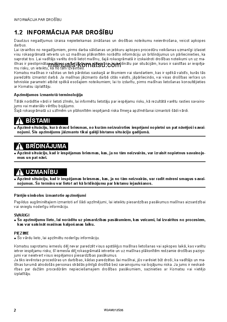 Protected: PC26MR-3(ITA) S/N F31560-UP Operation manual (Latvian)