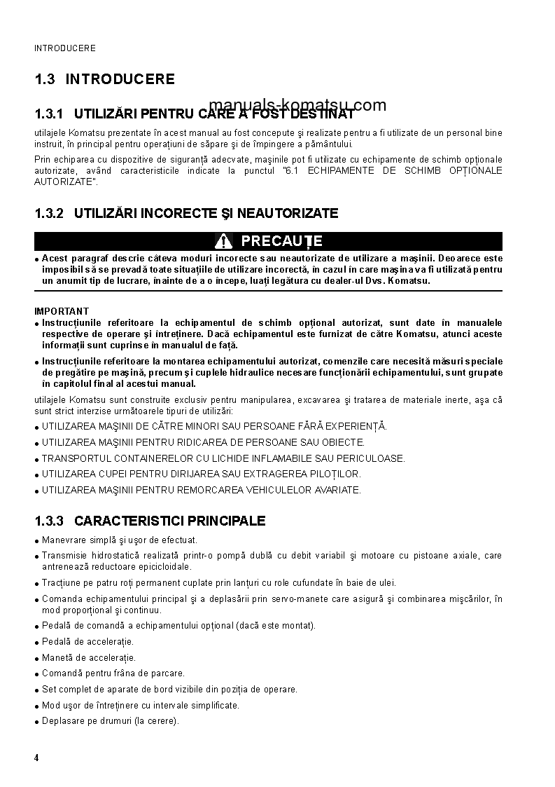 Protected: SK1020-5(ITA) S/N 37CF80018-UP Operation manual (Romanian)