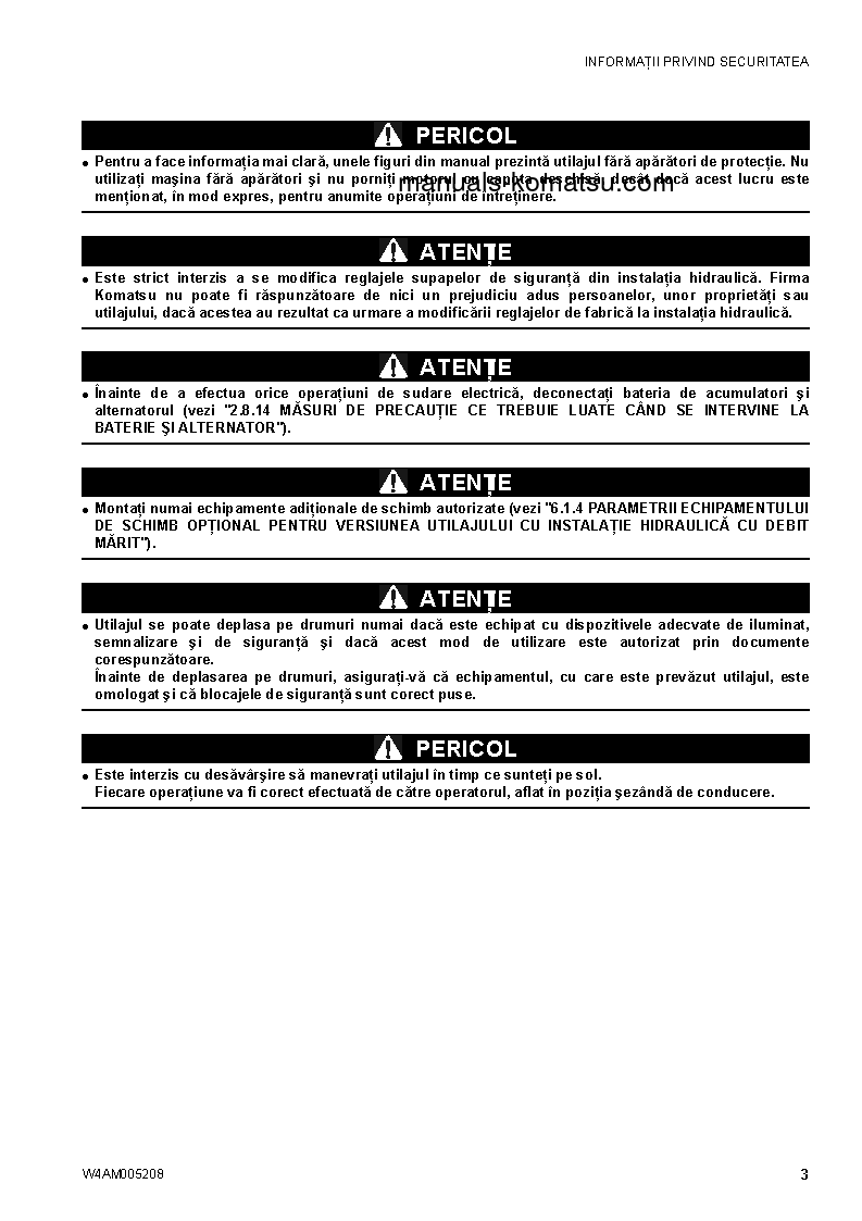 Protected: SK1020-5(ITA)-TURBO S/N 37CTF00655-UP Operation manual (Romanian)