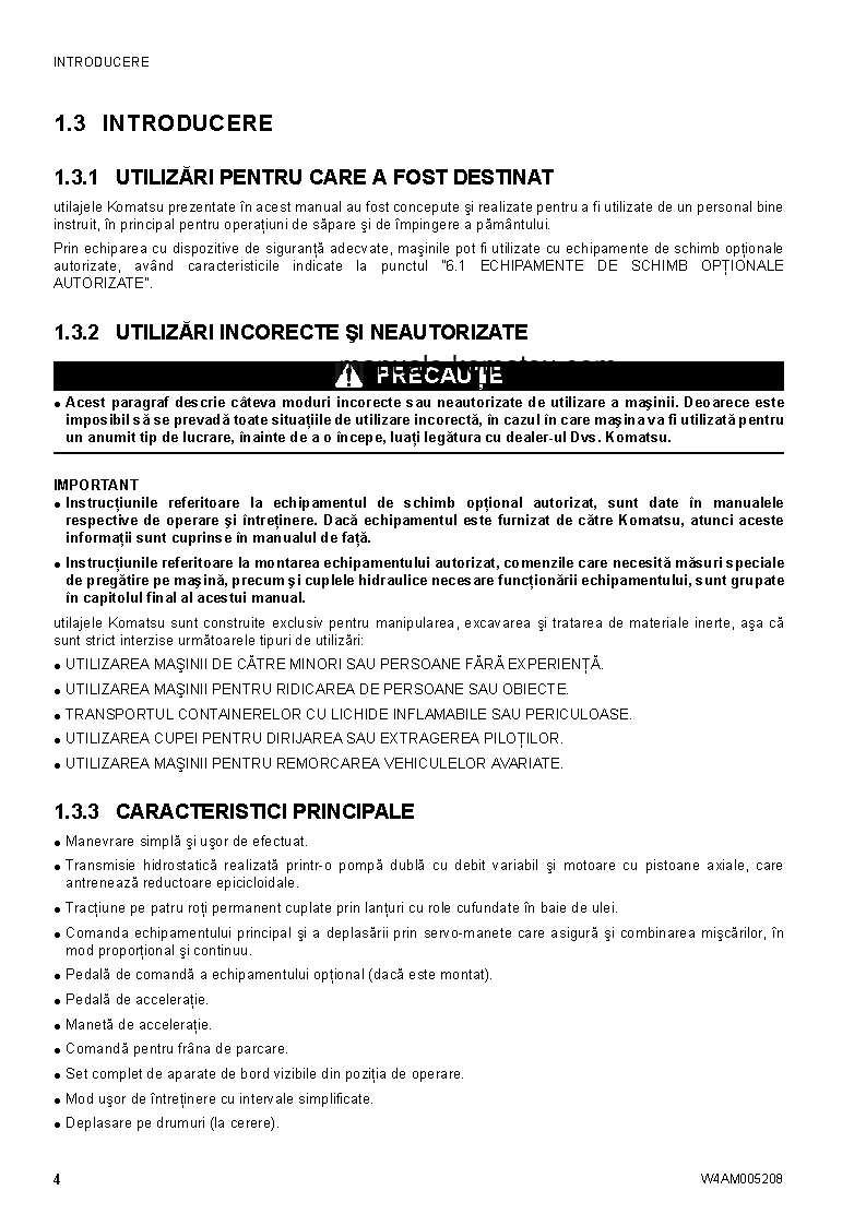 Protected: SK1020-5(ITA)-TURBO S/N 37CTF00655-UP Operation manual (Romanian)