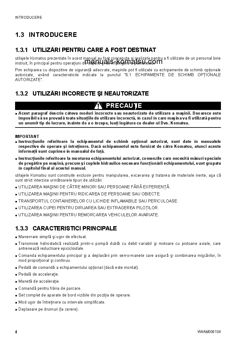 Protected: CK20-1(ITA) S/N F00271-UP Operation manual (Romanian)