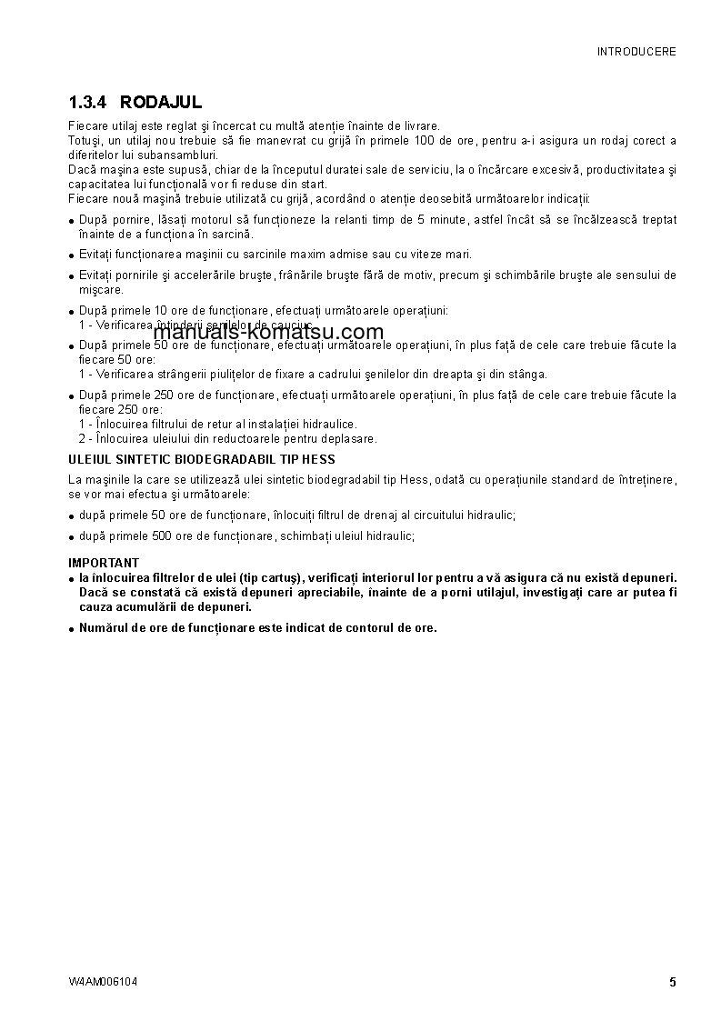 Protected: CK20-1(ITA) S/N F00271-UP Operation manual (Romanian)