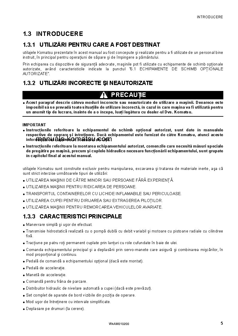 Protected: SK510-5(ITA) S/N F00936-UP Operation manual (Romanian)