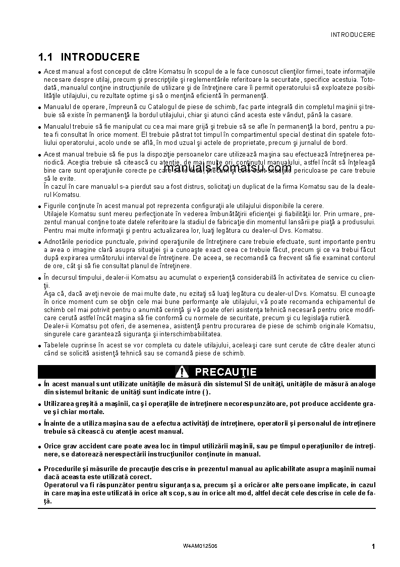 Protected: PC26MR-3(ITA) S/N F31560-UP Operation manual (Romanian)