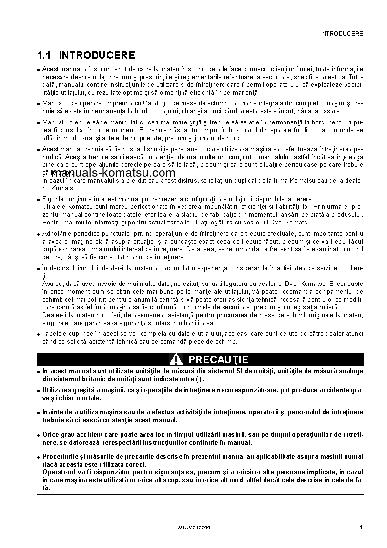 Protected: PC80MR-3(ITA) S/N F00952-UP Operation manual (Romanian)