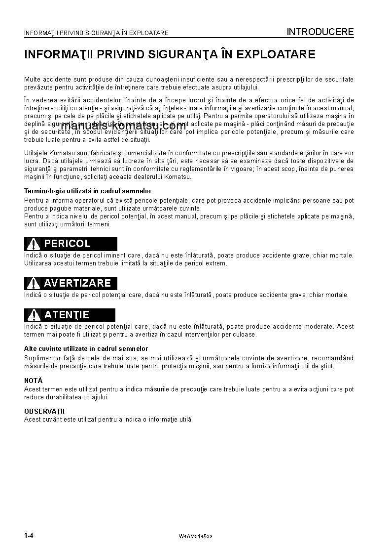 Protected: PC22MR-3(ITA) S/N F30227-UP Operation manual (Romanian)