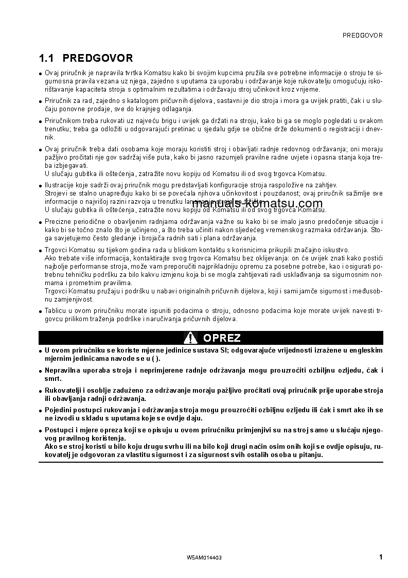 Protected: PC55MR-3(ITA) S/N F30885-UP Operation manual (Croatian)