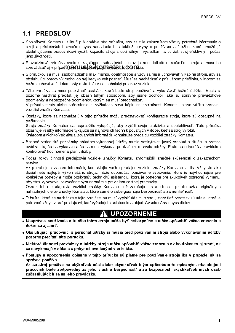 Protected: SK1020-5(ITA)-TURBO S/N 37CTF00655-UP Operation manual (Slovak)