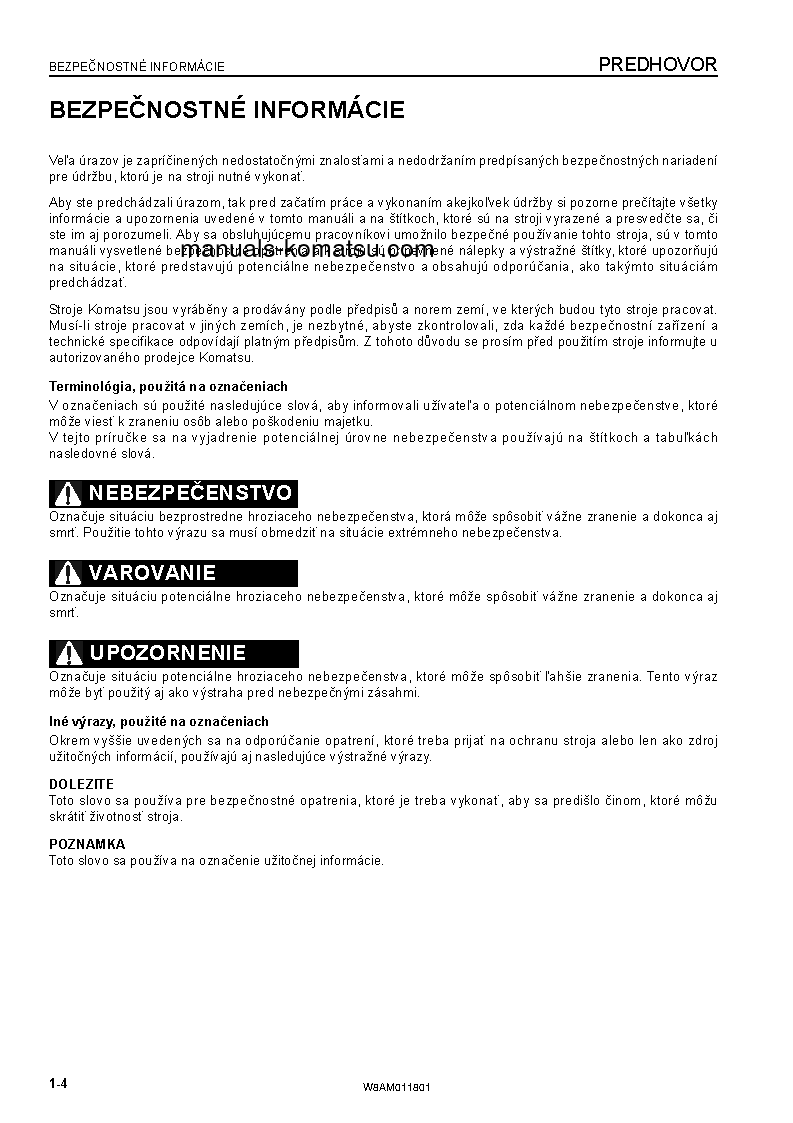 Protected: PC09-1(ITA) S/N 14754-UP Operation manual (Slovak)