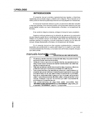 WA450-3(USA)-L S/N A30001-UP Operation manual (Spanish)