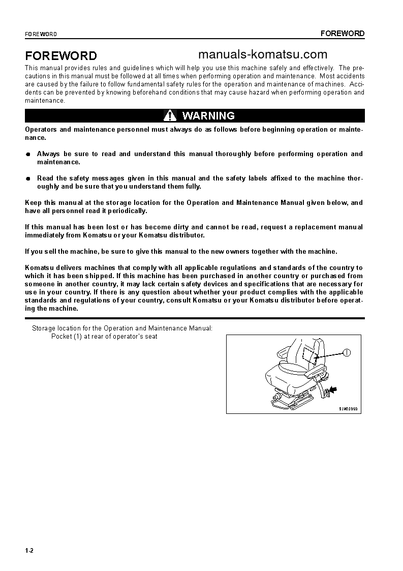 Protected: WA470-5(DEU)-H S/N H50051-UP Operation manual (English)