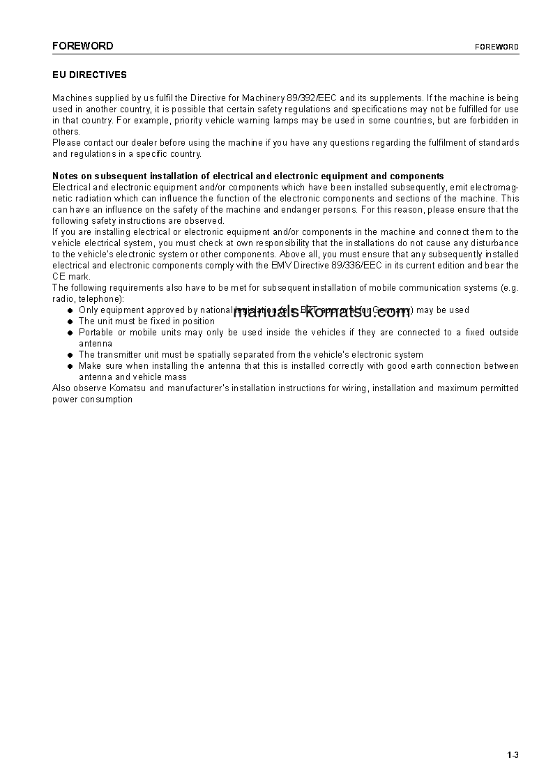 Protected: WA470-5(DEU)-H S/N H50051-UP Operation manual (English)