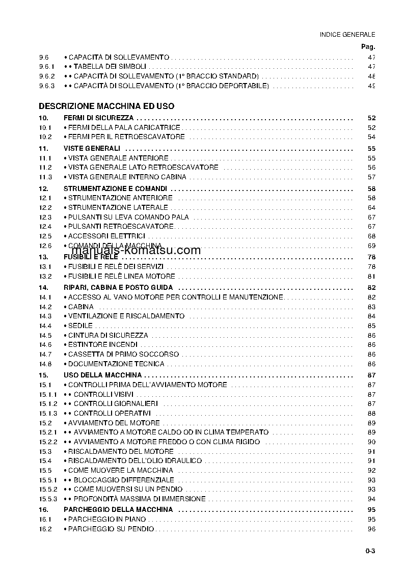 Protected: WB98A-2(ITA) S/N WB98F20001-UP Operation manual (English)