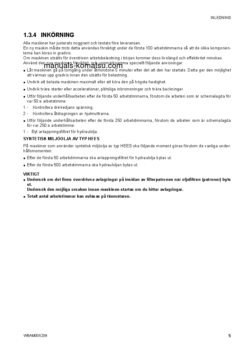 Protected: SK1020-5(ITA)-TURBO S/N 37CTF00655-UP Operation manual (Swedish)