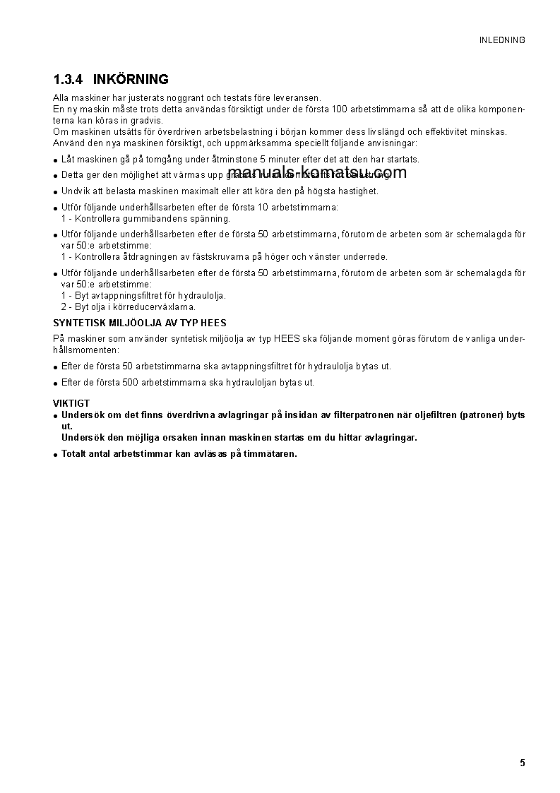 Protected: CK30-1(ITA) S/N F00003-F00187 Operation manual (Swedish)