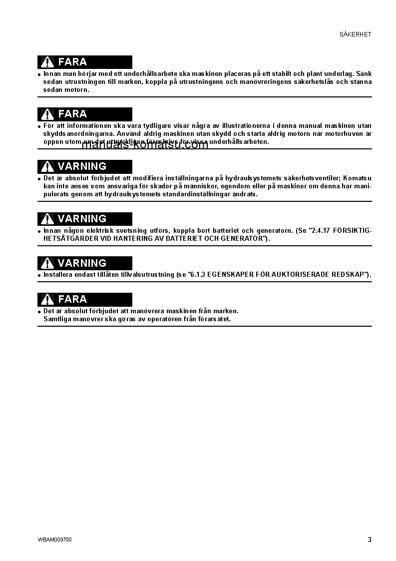 Protected: PC80MR-3(ITA) S/N F00003-UP Operation manual (Swedish)