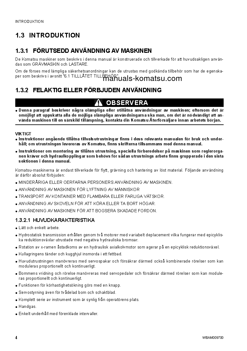 Protected: PC80MR-3(ITA) S/N F00003-UP Operation manual (Swedish)