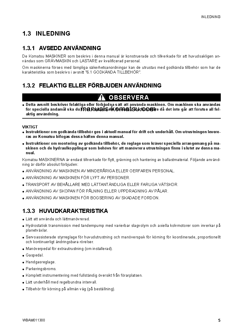 Protected: CK35-1(ITA) S/N F00106-UP Operation manual (Swedish)