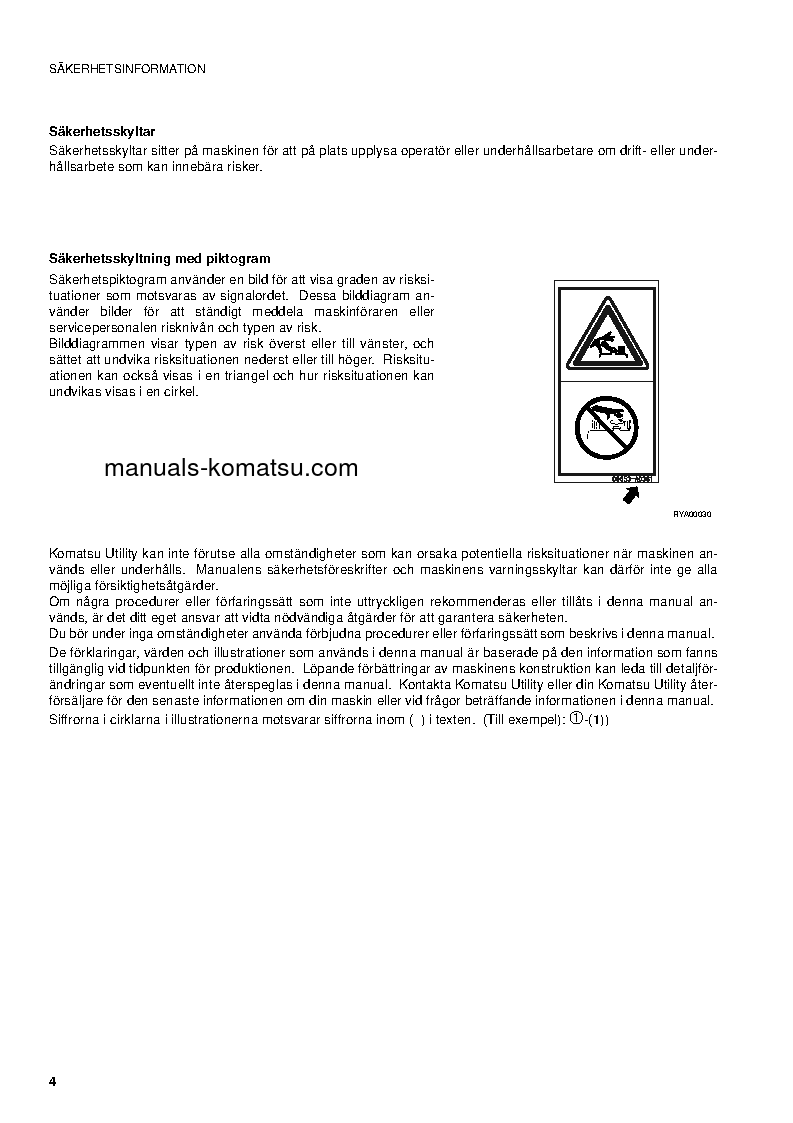 Protected: PC09-1(ITA) S/N 13959-UP Operation manual (Swedish)