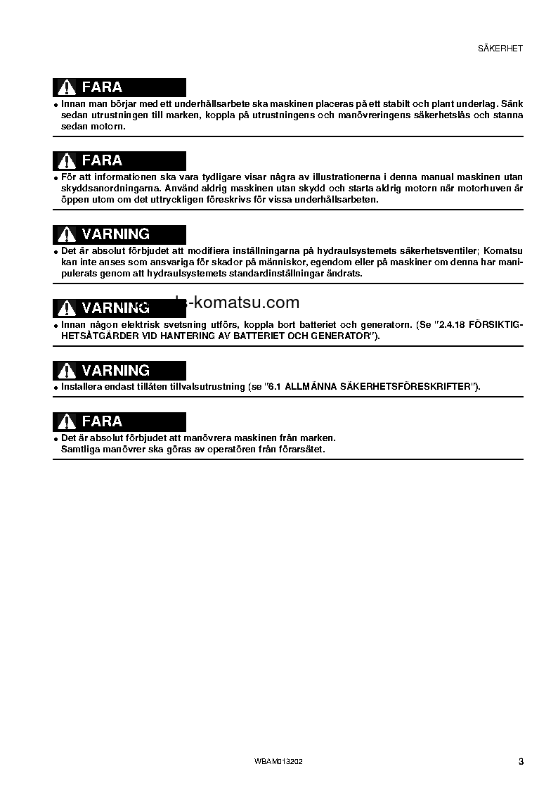 Protected: PC78US-8(JPN)-FOR EU S/N 15750-UP Operation manual (Swedish)
