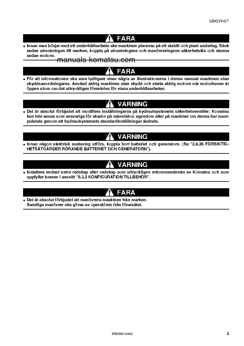Protected: PC55MR-3(ITA) S/N F30885-UP Operation manual (Swedish)