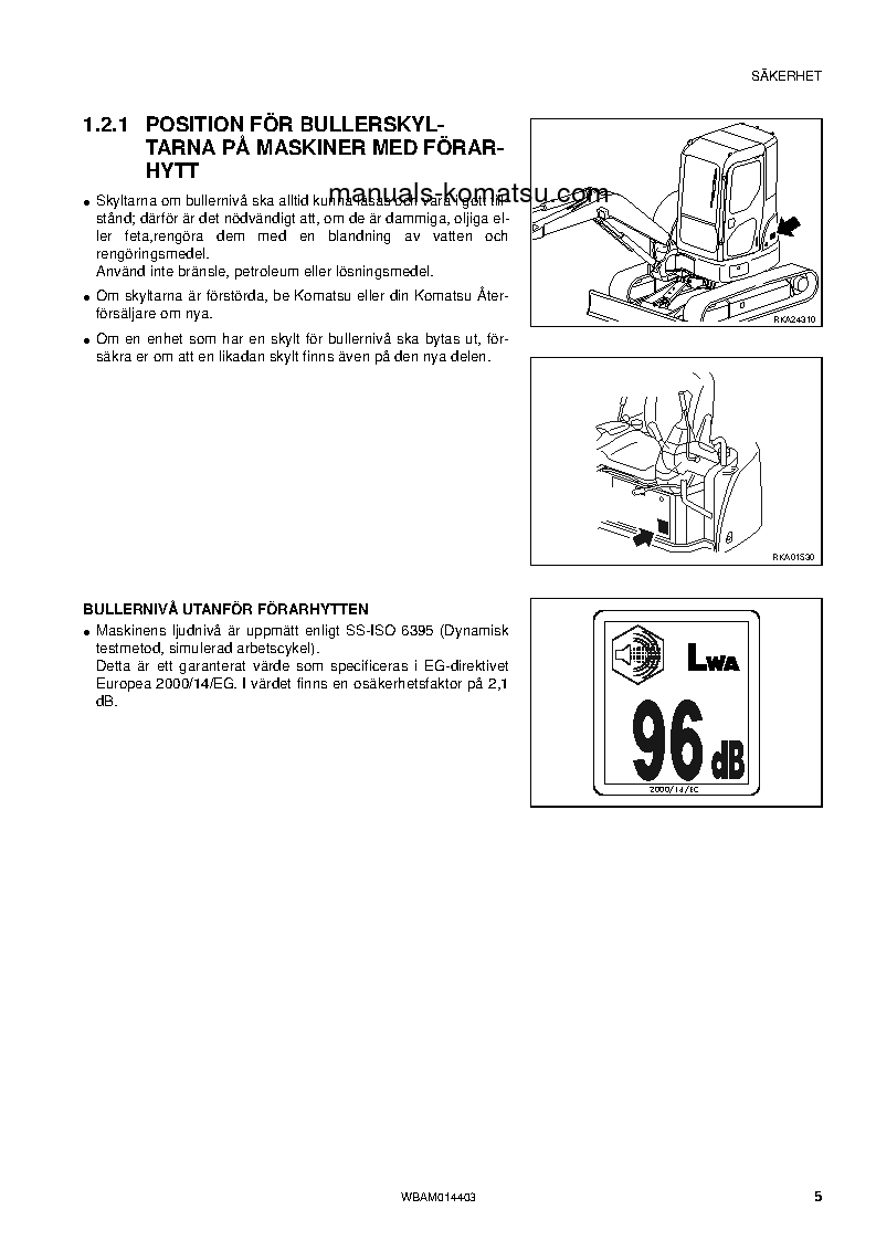 Protected: PC55MR-3(ITA) S/N F30885-UP Operation manual (Swedish)