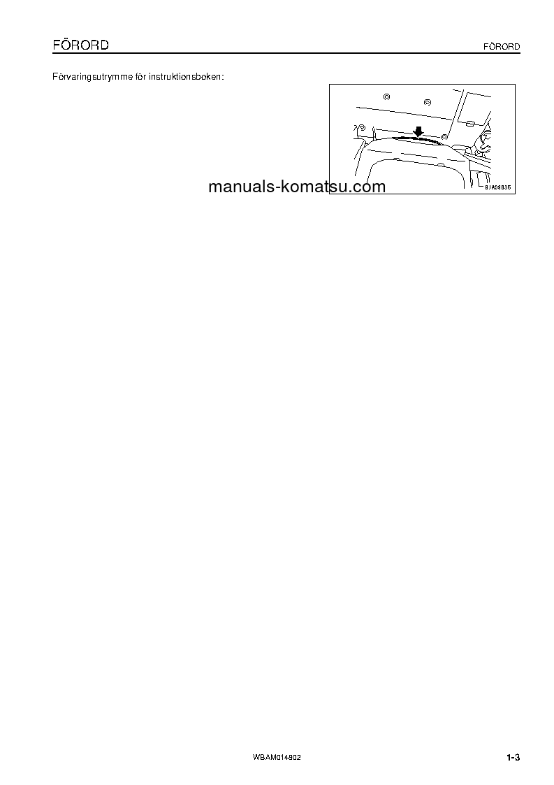 Protected: PC118MR-8(ITA) S/N F00183-UP Operation manual (Swedish)