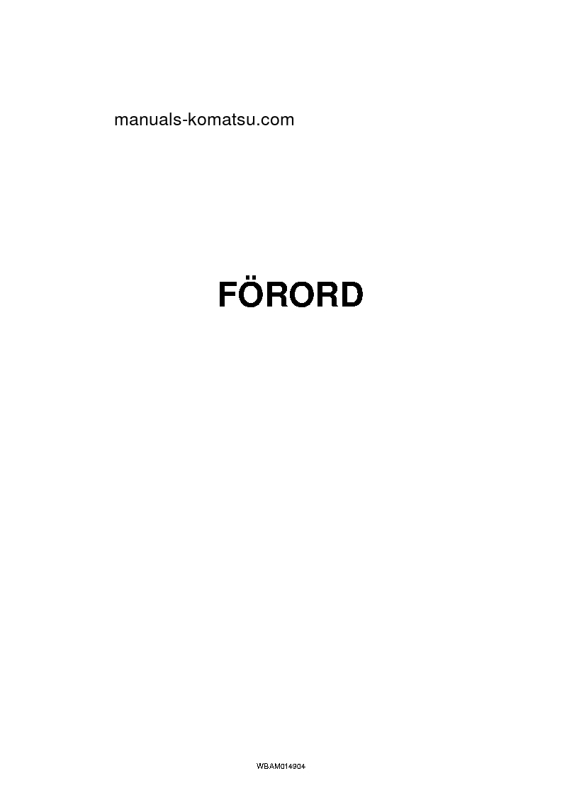 Protected: PW118MR-8(ITA) S/N F00342-UP Operation manual (Swedish)