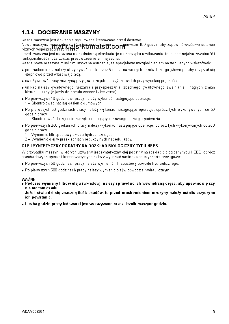 Protected: CK30-1(ITA) S/N F00198-UP Operation manual (Polish)