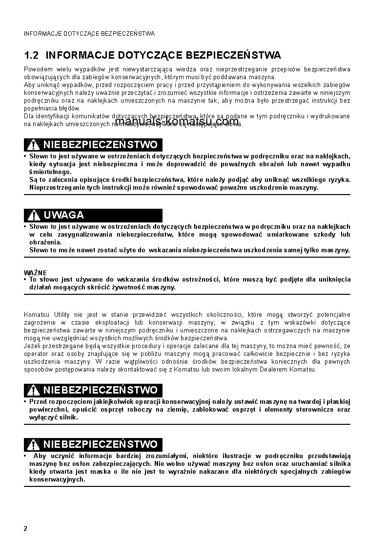 Protected: PC50MR-2(ITA) S/N F00103-F01081 Operation manual (Polish)