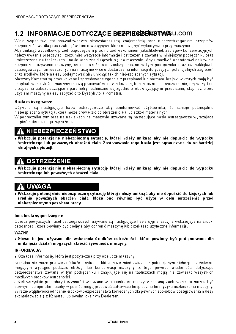 Protected: SK1020-5(ITA)-TURBO S/N F00678-UP Operation manual (Polish)