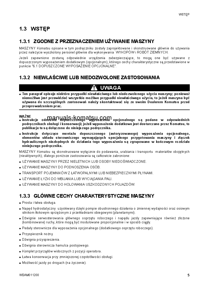 Protected: CK30-1(ITA) S/N F00211-UP Operation manual (Polish)