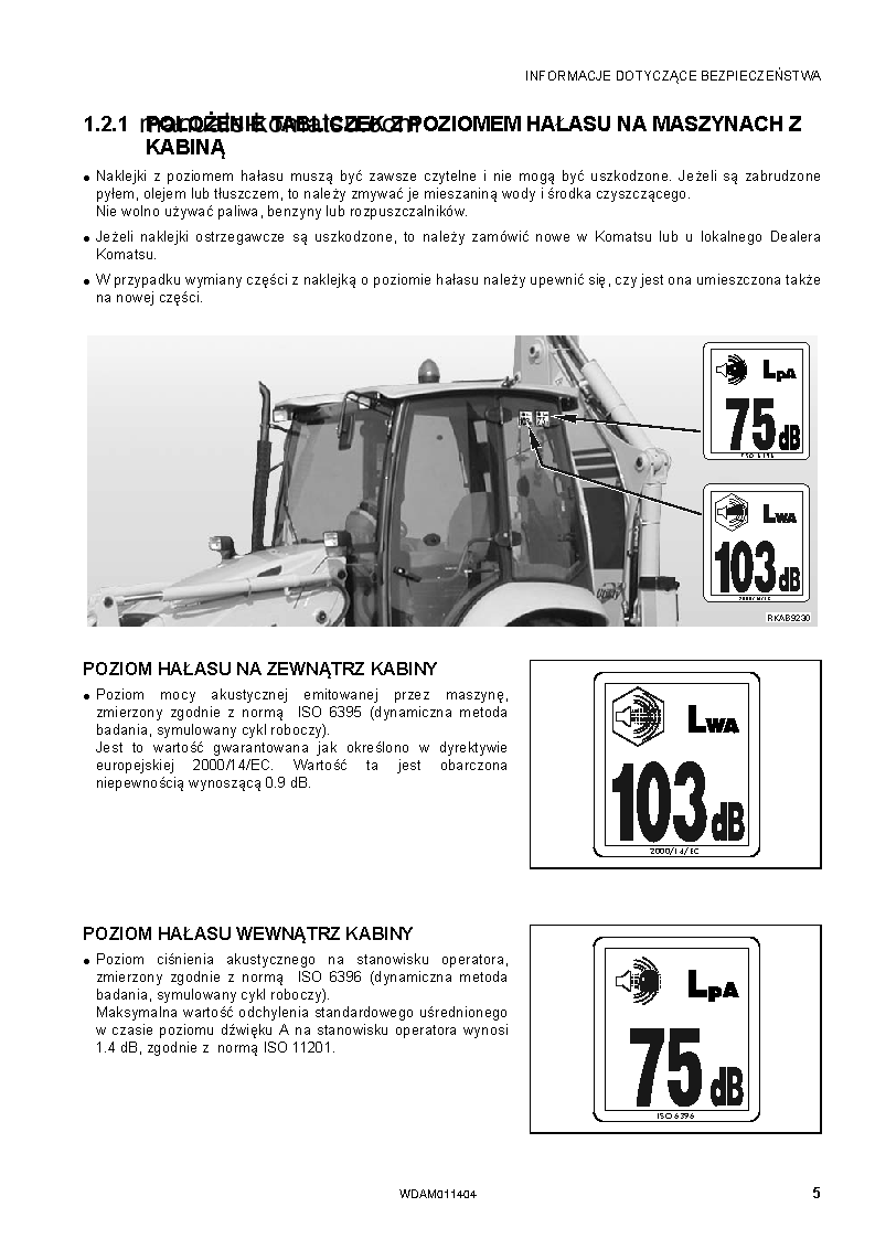 Protected: WB93R-5(ITA)-TIER 3 S/N F63096-UP Operation manual (Polish)