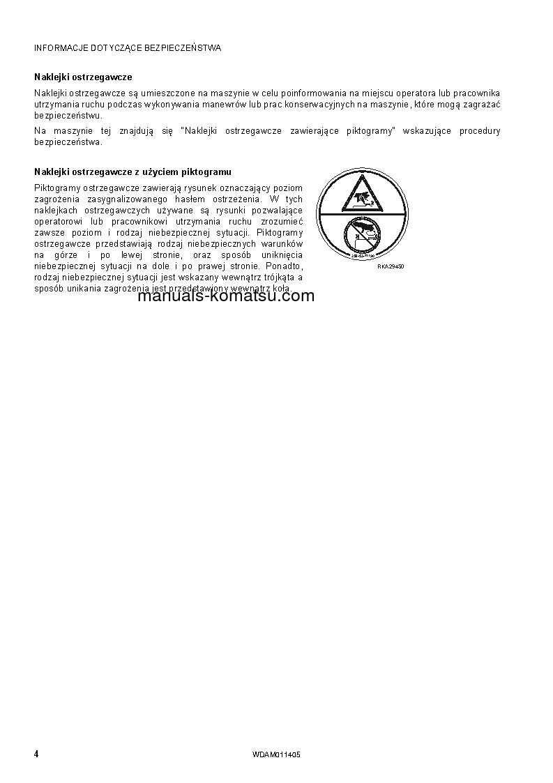 Protected: WB93R-5(ITA)-TIER 3 S/N F63399-UP Operation manual (Polish)