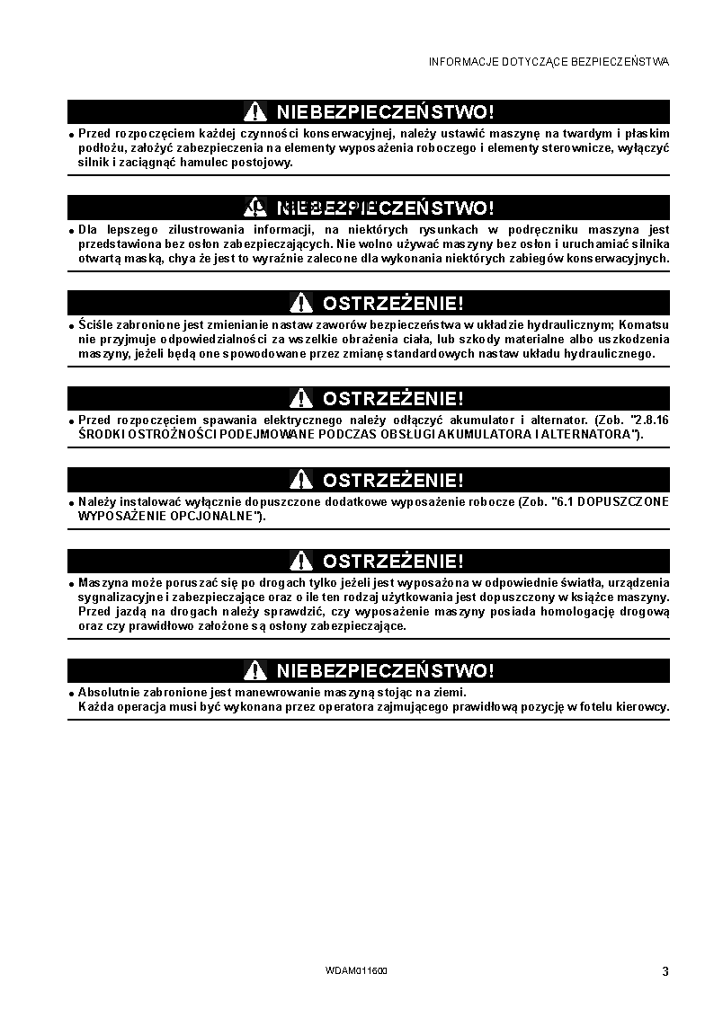 Protected: WB93S-5(ITA)-TIER 3 S/N F20466-UP Operation manual (Polish)