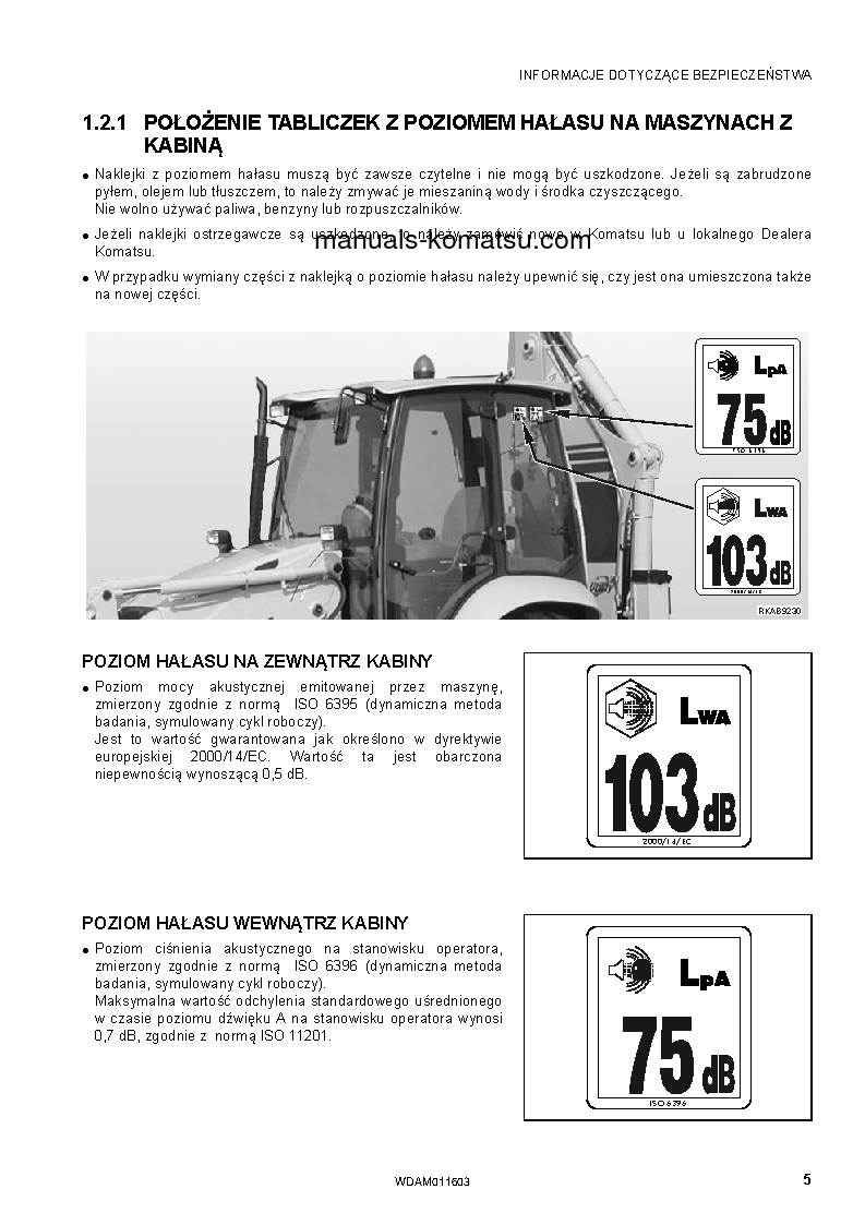 Protected: WB93S-5(ITA)-TIER 3 S/N F21198-UP Operation manual (Polish)