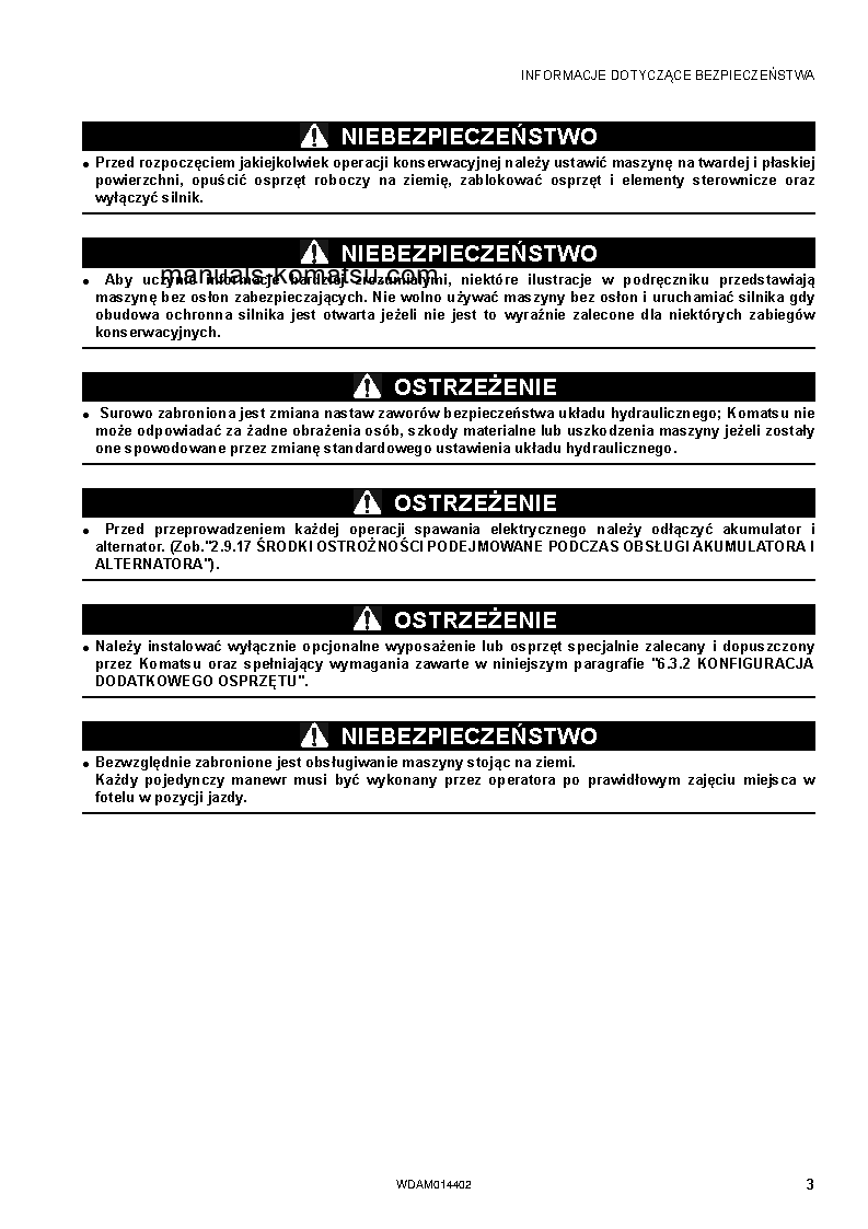 Protected: PC55MR-3(ITA) S/N F30561-UP Operation manual (Polish)