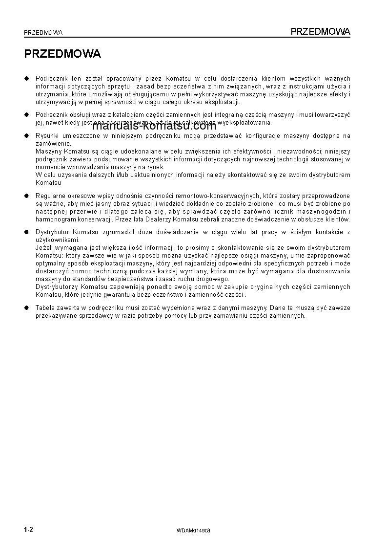 Protected: PW118MR-8(ITA) S/N F00277-UP Operation manual (Polish)