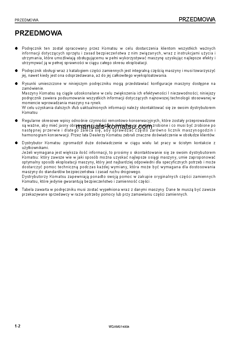 Protected: PW118MR-8(ITA) S/N F00342-UP Operation manual (Polish)