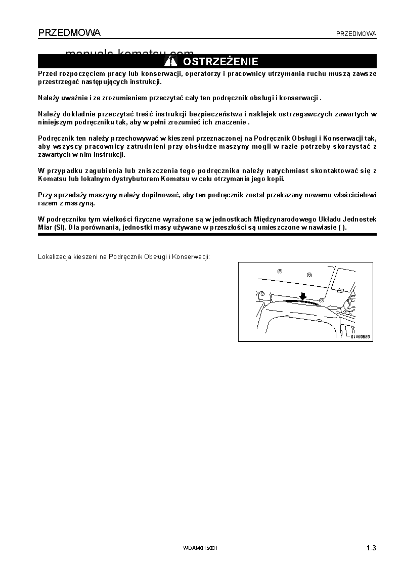 Protected: PW98MR-8(ITA) S/N F80003-UP Operation manual (Polish)