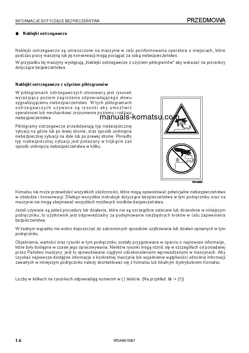 Protected: PW98MR-8(ITA) S/N F80003-UP Operation manual (Polish)