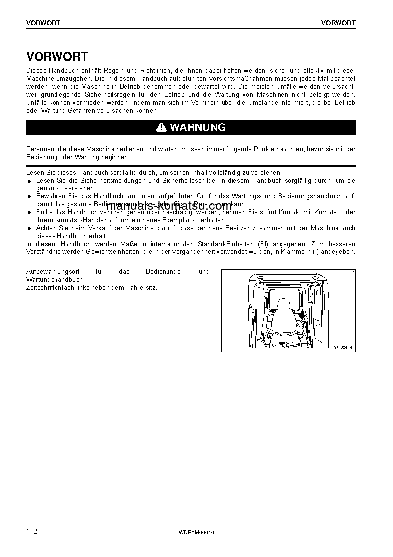 Protected: PC138US-10(ITA) S/N F40003-UP Operation manual (German)