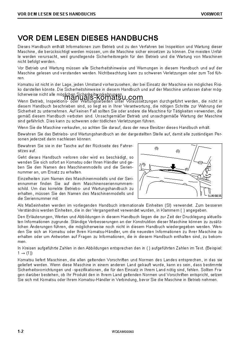 Protected: PW98MR-10(ITA) S/N F10003-UP Operation manual (German)